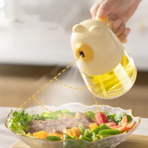 Glass oil sprayer for cooking